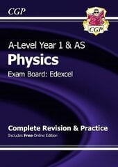 A-Level Physics: Edexcel Year 1 & AS Complete Revision & Practice with   Online Edition цена и информация | Развивающие книги | 220.lv