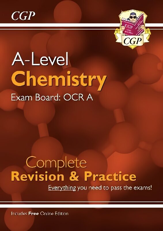 A-Level Chemistry: OCR A Year 1 & 2 Complete Revision & Practice with Online Edition cena un informācija | Izglītojošas grāmatas | 220.lv