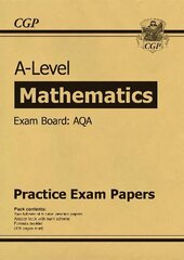 A-Level Maths AQA Practice Papers cena un informācija | Izglītojošas grāmatas | 220.lv