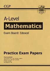 A-Level Maths Edexcel Practice Papers cena un informācija | Izglītojošas grāmatas | 220.lv