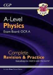 A-Level Physics: OCR A Year 1 & 2 Complete Revision & Practice with Online   Edition цена и информация | Развивающие книги | 220.lv