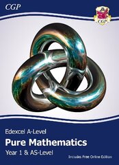 New Edexcel AS & A-Level Mathematics Student Textbook - Pure Mathematics   Year 1/AS plus Online Edition цена и информация | Книги по экономике | 220.lv