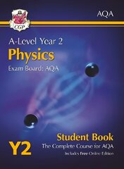 A-Level Physics for AQA: Year 2 Student Book цена и информация | Развивающие книги | 220.lv