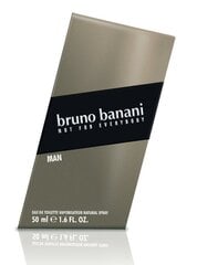 Bruno Banani Man EDT vīriešiem 50 ml cena un informācija | Vīriešu smaržas | 220.lv