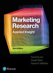 Marketing Research: Applied Insight 6th edition цена и информация | Книги по экономике | 220.lv