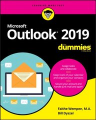 Outlook 2019 For Dummies cena un informācija | Ekonomikas grāmatas | 220.lv