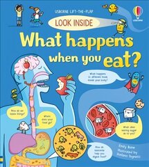 Look Inside What Happens When You Eat цена и информация | Книги для малышей | 220.lv