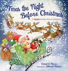 'Twas the Night Before Christmas: A Hidden Pictures Storybook цена и информация | Книги для самых маленьких | 220.lv