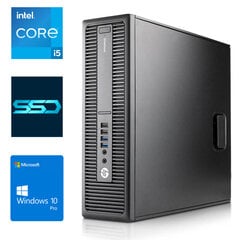 800 G2 SFF i5-6600 8GB 960GB SSD 1TB HDD Windows 10 Professional Stacionārais dators cena un informācija | Stacionārie datori | 220.lv