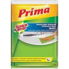 Universālas salvetes 3M PRIMA MAXI, 360x490 mm, 3 gab. cena un informācija | Tīrīšanas piederumi | 220.lv