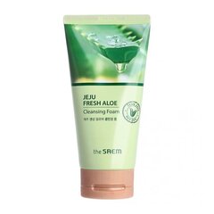 Attīrošas putas The Saem Jeju Fresh Aloe (150 gr) cena un informācija | Sejas ādas kopšana | 220.lv