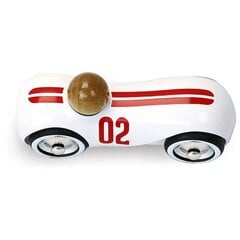 Koka vintage Streamline sacīkšu automašīna, Vilac, balta cena un informācija | Rotaļlietas zīdaiņiem | 220.lv