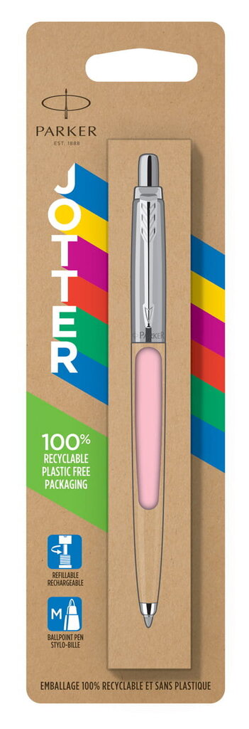 Pildspalva Pen Parker Jotter Baby Pink 2123469. cena un informācija | Rakstāmpiederumi | 220.lv