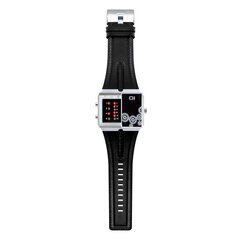 Vīriešu pulkstenis 01TheOne SD126R1 Binary WatchSlider cena un informācija | Vīriešu pulksteņi | 220.lv