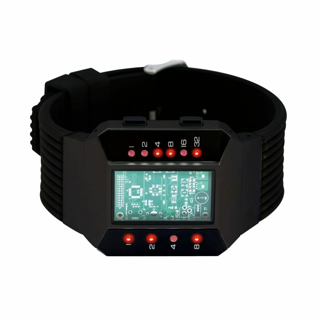 Vīriešu pulkstenis 01TheOne SC202R5 Binary WatchSplit Screen cena un informācija | Vīriešu pulksteņi | 220.lv