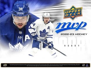 Hokeja kartītes Upper Deck MVP 2022/2023 Hobby Box cena un informācija | Kolekcionējamas kartiņas | 220.lv