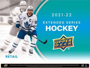 Hokeja kartītes Upper Deck Extended Series 2021/2022 kava cena un informācija | Kolekcionējamas kartiņas | 220.lv