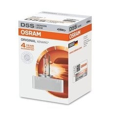 Ksenona lampa Osram D5S Xenarc 25W PK32D-7, 1 gab. цена и информация | Автомобильные лампочки | 220.lv