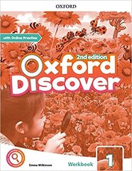 Oxford Discover (2nd Edition) 1 Workbook with Online Practice цена и информация | Учебный материал по иностранным языкам | 220.lv