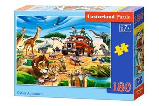 Puzle Castorland Safari Adventure, 180 daļu cena un informācija | Puzles, 3D puzles | 220.lv