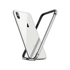 iPhone Xs Max (6,5″) IMPACT Bamperis – Sudrabs cena un informācija | Telefonu vāciņi, maciņi | 220.lv