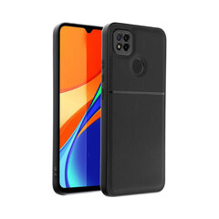 Forcell NOBLE аpvalks priekš Xiaomi Redmi 9C (6,53”) – Melns cena un informācija | Telefonu vāciņi, maciņi | 220.lv