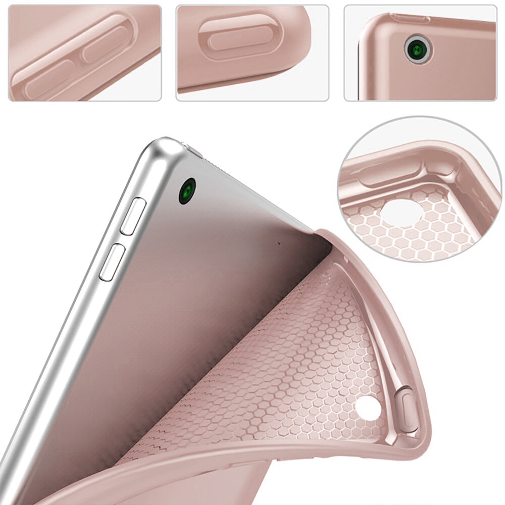 Apvalks priekš planšetdatora Apple iPad 9.7″ (5 / 6 gen) — Melns cena un informācija | Somas, maciņi | 220.lv