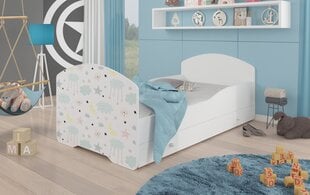 Bērnu gulta Pepe Galaxy 160x80cm cena un informācija | Bērnu gultas | 220.lv