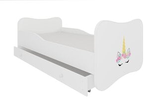 Детская кровать Gonzalo Unicorn 160x80см + Матрас + Ящик цена и информация | Детские кровати | 220.lv
