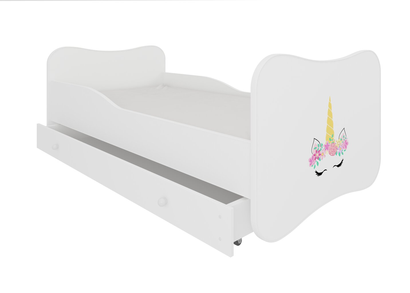 Bērnu gulta Gonzalo Unicorn 160x80cm цена и информация | Bērnu gultas | 220.lv