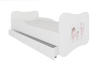 Bērnu gulta Gonzalo Ballerina with Unicorn 160x80cm cena un informācija | Bērnu gultas | 220.lv