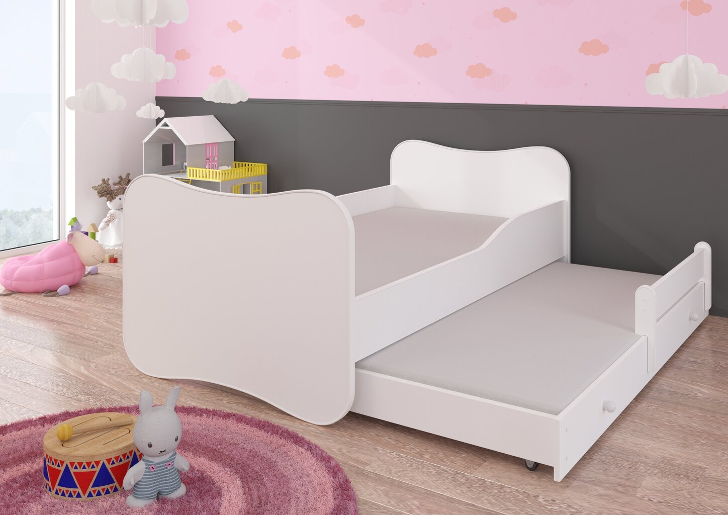 Bērnu gulta Gonzalo II 160x80cm цена и информация | Bērnu gultas | 220.lv