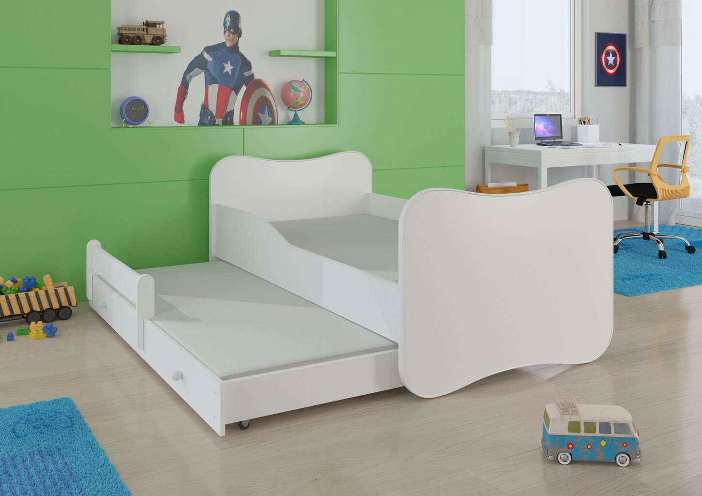 Bērnu gulta Gonzalo II 160x80cm цена и информация | Bērnu gultas | 220.lv
