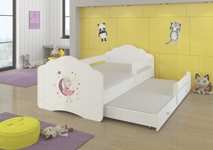 Bērnu gulta Casimo II Barrier Sleeping Princess 160x80cm cena un informācija | Bērnu gultas | 220.lv