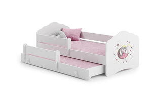 Детская кровать Casimo II Barrier Sleeping Princess 160x80см + матрас цена и информация | Детские кровати | 220.lv