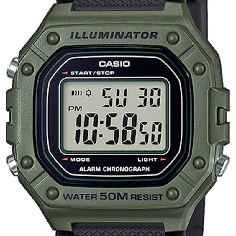 Vīriešu pulkstenis CASIO W-218H-3AVEF W-218H-3AVEF цена и информация | Vīriešu pulksteņi | 220.lv