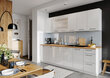 Piekarināms virtuves skapītis ar stiklu VITA WS80N, balts cena un informācija | Virtuves skapīši | 220.lv