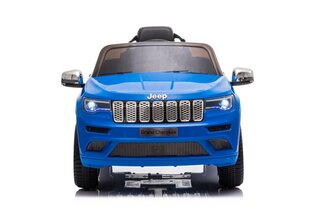 Одноместный детский электромобиль Jeep Grand Cherokee JJ2055, синий цена и информация | Электромобили для детей | 220.lv