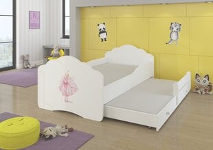 Bērnu gulta Casimo II Ballerina 160x80cm cena un informācija | Bērnu gultas | 220.lv