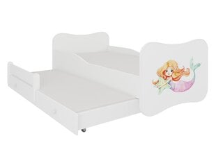 Детская кровать Gonzalo II Mermaid with a Star 160х80см + матрас цена и информация | Детские кровати | 220.lv