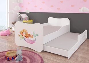 Bērnu gulta Gonzalo II Mermaid with a Star 160x80cm cena un informācija | Bērnu gultas | 220.lv