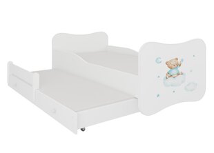 Детская кровать Gonzalo II Teddy Bear and Cloud 160x80см + Матрас цена и информация | Детские кровати | 220.lv