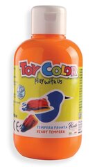Tempera krāsa ToyColor 250ml oranža cena un informācija | Modelēšanas un zīmēšanas piederumi | 220.lv