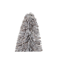 Ziemassvētku eglīte DKD Home Decor Koksne Kokosriekstu šķiedra Sniegs (7 x 7 x 21 cm) cena un informācija | Ziemassvētku dekorācijas | 220.lv