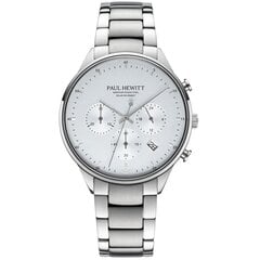 Paul Hewitt Solar Chrono Silver White PH-W-0302 PH-W-0302 цена и информация | Мужские часы | 220.lv