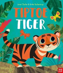 Tiptoe Tiger cena un informācija | Grāmatas mazuļiem | 220.lv
