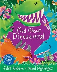 Mad About Dinosaurs! цена и информация | Книги для самых маленьких | 220.lv