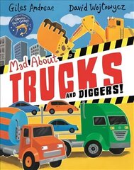 Mad About Trucks and Diggers! цена и информация | Книги для самых маленьких | 220.lv