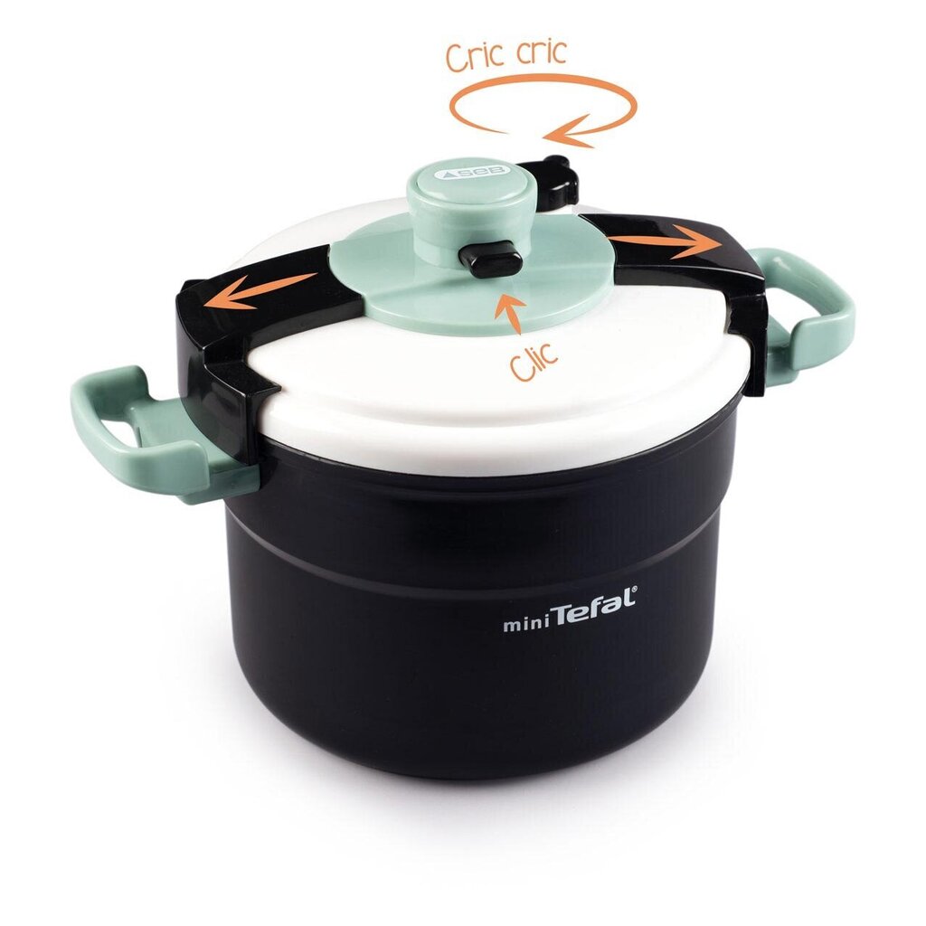 Spiediena plītiņa bērniem Smoby Tefal Clipso Pressure Cooker цена и информация | Rotaļlietas meitenēm | 220.lv