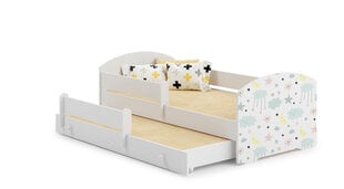 Bērnu gulta Pepe II Barrier Galaxy 160x80cm цена и информация | Детские кровати | 220.lv